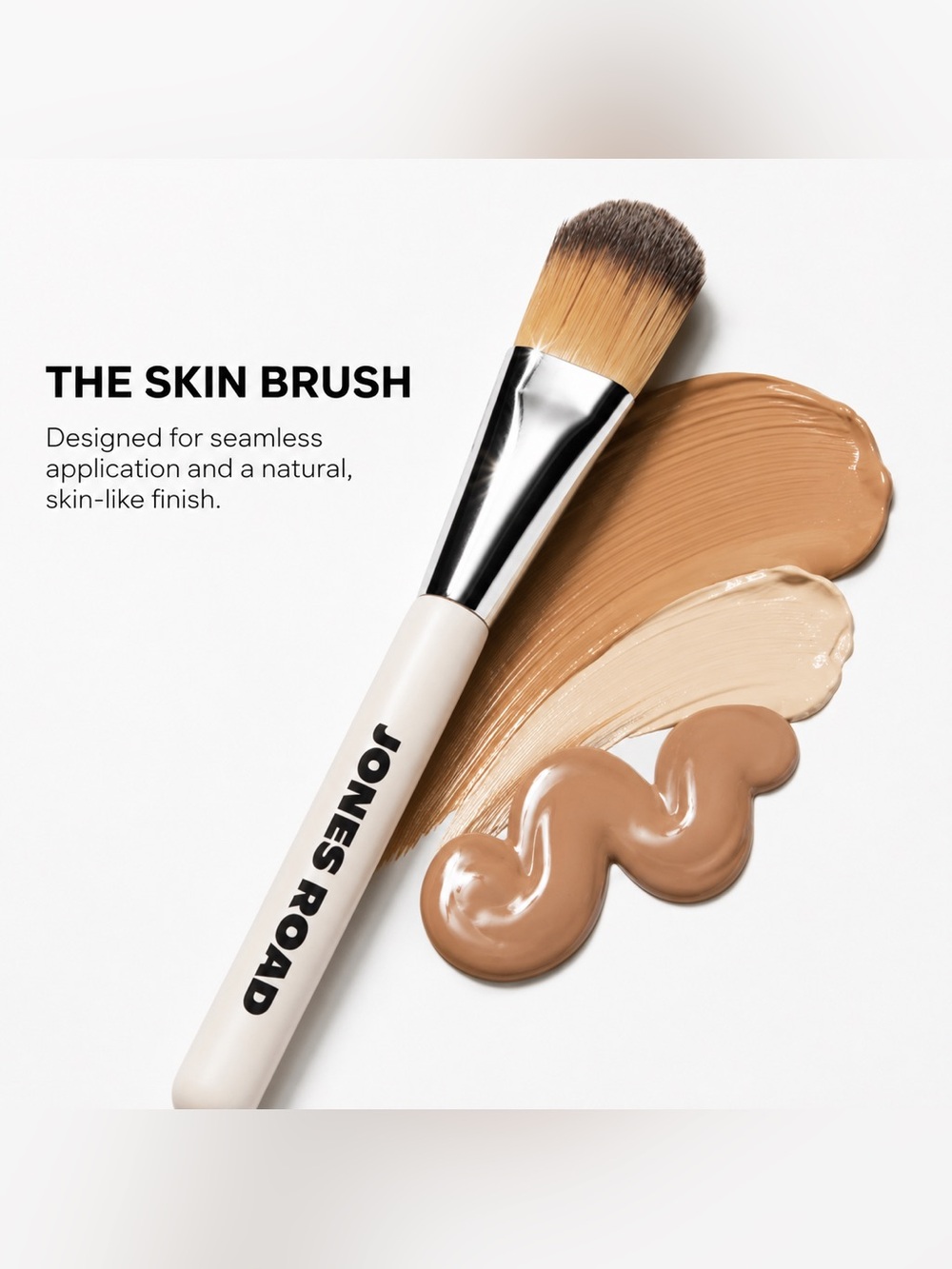 Jones Road The Skin Brush Full Size Makeup Foundation Brush by Bobbi Brown